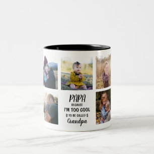 Papa omdat ik te cool ben voor aangepaste Mok