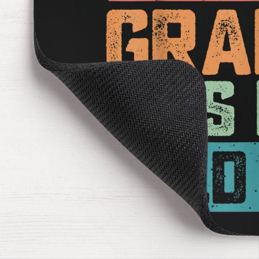 Papa omdat opa  is voor oude jongens muismat (Hoek)