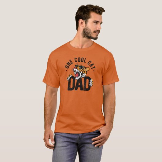 Papa One Cool Cat Shirt (Voorkant volledig)