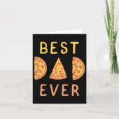 Papa Ooit Pizza Lover Vaders Dag Papa Ouderschap Kaart (Voorkant)