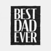 Papa Ooit - Unieke Vaderdag Mannen Fleece Deken (Voorkant)