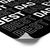 Papa Ooit - Unieke Vaderdag Mannen Poster (Hoek)