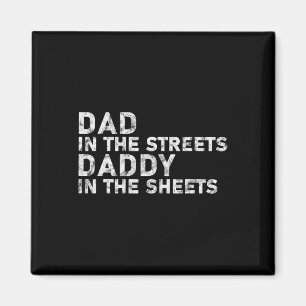 Papa op straat Papa in de lakens Vader &# s Magneet