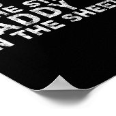 Papa op straat Papa in de lakens Vader &#; s Poster (Hoek)