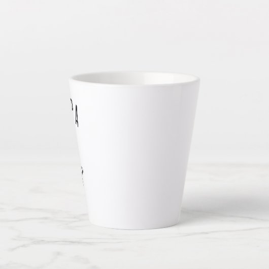 PAPA OP TOP LATTE MOK (Voorkant)