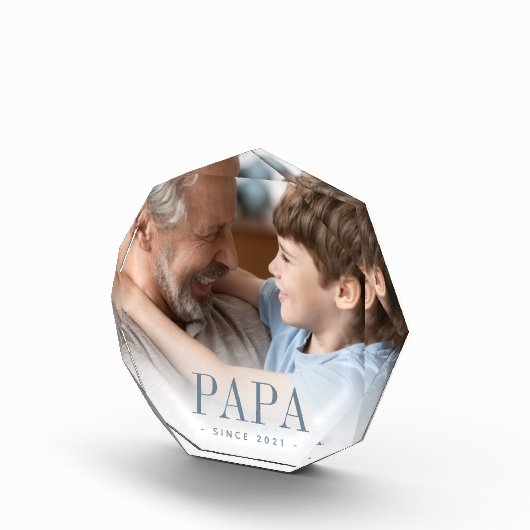 Papa opa jaar ingesteld fotoblokken (Rechts)