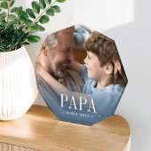 Papa opa jaar ingesteld fotoblokken