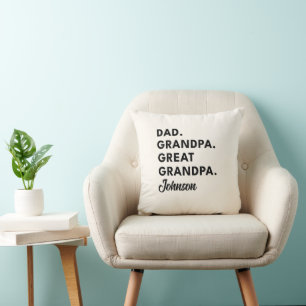 Papa Opa Opa Opa Vaders dag cadeau Kussen