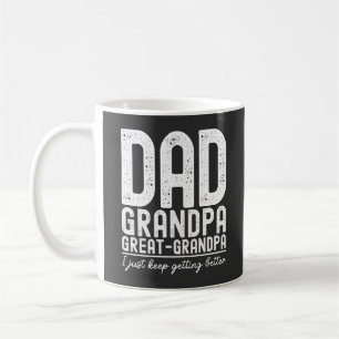 Papa Opa Opa Vader Funny Vaderdag Koffiemok