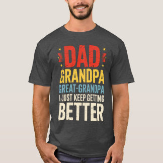 Papa Opa Oudoom Grootste Opa Vaders T-shirt