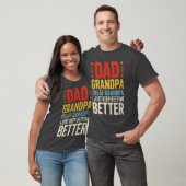 Papa Opa Oudoom Grootste Opa Vaders T-shirt (Unisex)