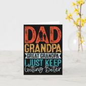 Papa Opa Oudoom Ik Wordt Maar Beter Kaart (Gele Bloem)