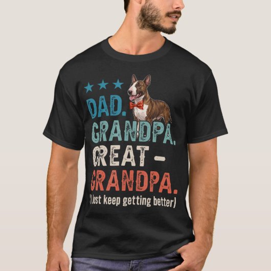 Papa Opa Oudoom Vaderdag Beste Vaderdag T-shirt (Voorkant)