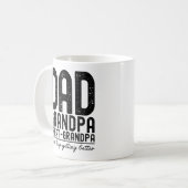 Papa Opa Oudoom Vaderdag Grappig Koffiemok (Voorkant links)