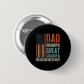 Papa Opa Overgrootvader Ronde Button 5,7 Cm (Voorkant /achterkant)