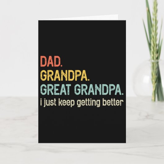 Papa Opa Overopa Ik Word Maar Beter Kaart (Voorkant)