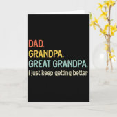 Papa Opa Overopa Ik Word Maar Beter Kaart (Gele Bloem)