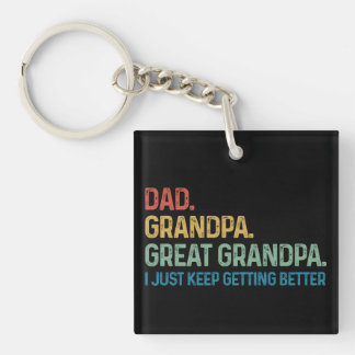 Papa Opa Overopa Ik Word Steeds Beter Sleutelhanger