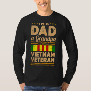 Papa Opa Vietnam Veteraan  Man Gift Fat T-shirt