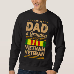 Papa Opa Vietnam Veteraan Man Gift Fat Trui