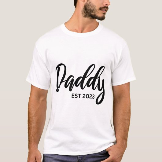 Papa Opgericht 2023 - Vaderdag Cadeau T-Shirt (Voorkant)