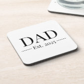 Papa Opgericht 2025 Bier Onderzetter (Linkerzijde)