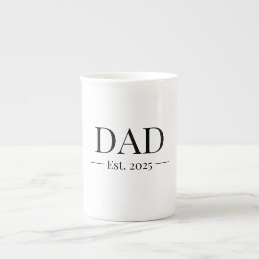 Papa Opgericht 2025 Porselein Kop (Voorkant)