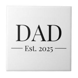 Papa Opgericht 2025 Tegeltje