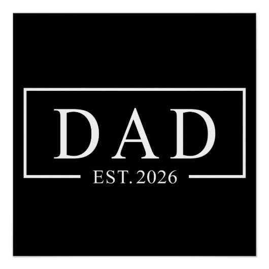 Papa Opgericht 2026 Perfect Poster (Voorkant)
