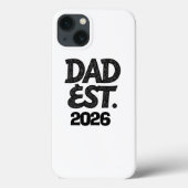 Papa Opgericht 2026 Trots Vader Sinds Case-Mate iPhone Case (Achterkant)