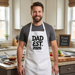 Papa Opgericht 2026 Trots Vader Sinds Standaard Schort