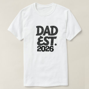 Papa Opgericht 2026 Trots Vader Sinds T-shirt