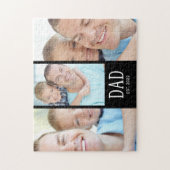 Papa Opgericht 3 Foto Puzzel (Verticaal)