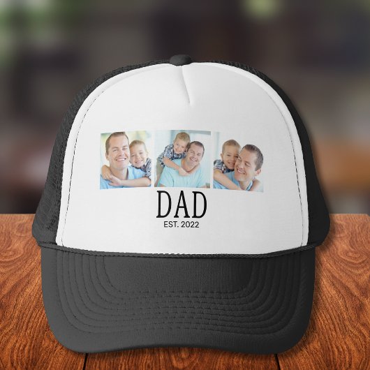 Papa Opgericht 3 Foto Trucker Pet