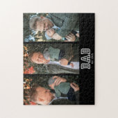 Papa Opgericht Aangepast Jaar 3 Foto Legpuzzel (Verticaal)