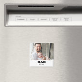 Papa Opgericht Foto Cadeau Magneet (Insitu (Vaatwasser))