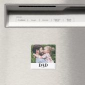 Papa Opgericht Foto Cadeau Magneet (Insitu (Vaatwasser))