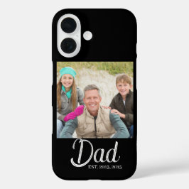 Papa Opgericht Foto  iPhone 16 Hoesje