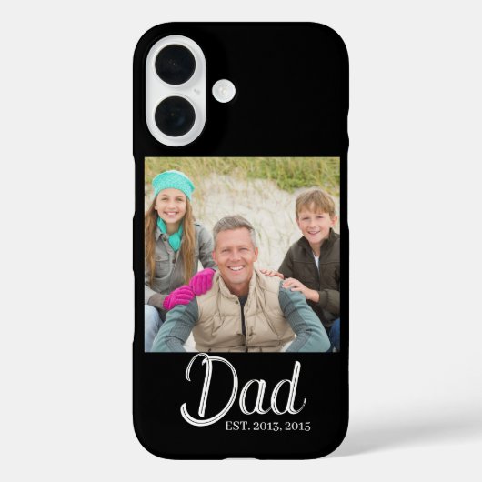 Papa Opgericht Foto Case-Mate iPhone Case (Achterkant)