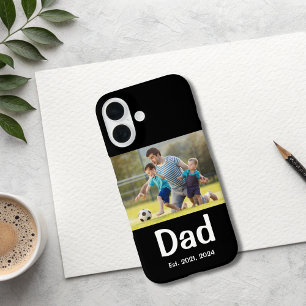 Papa Opgericht Foto iPhone 16 Hoesje