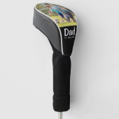 Papa Opgericht Foto  Golfheadcover (Schuin)