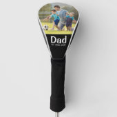 Papa Opgericht Foto  Golfheadcover (Voorkant)