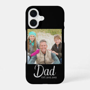 Papa Opgericht Foto iPhone 16 Hoesje