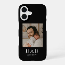 Papa Opgericht Foto iPhone 16 Hoesje