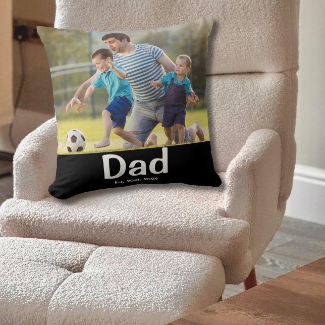 Papa Opgericht Foto  Kussen (Creator heeft geüpload)