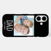 Papa Opgericht Foto Zwarte Case-Mate  iPhone Case (Achterkant (horizontaal))