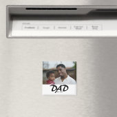 Papa Opgericht Fotocadeau Magneet (Insitu (Vaatwasser))