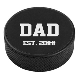 Papa Opgericht in 20xx Oprichtingsjaar Zwart en Wi Hockey Puck