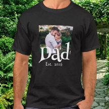 Papa Opgericht Leuk Eenvoudig Zwart Tekst + Foto