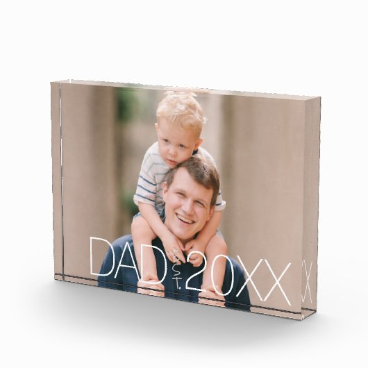Papa Opgericht Moderne Script Foto (Rechts)